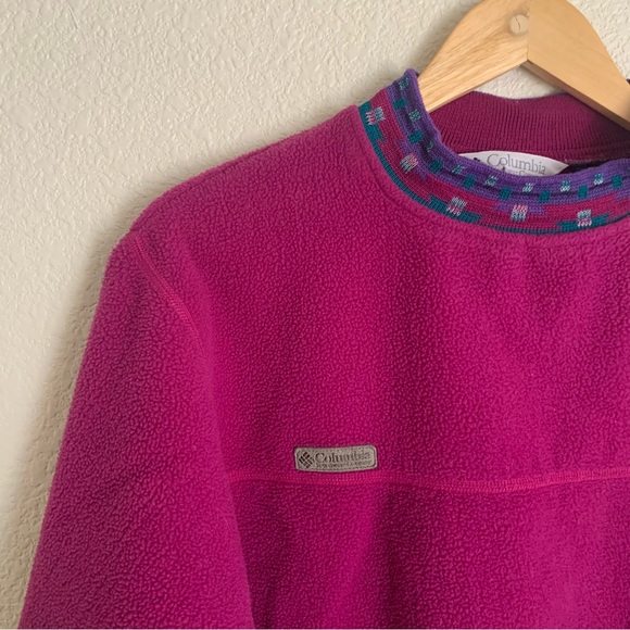 ⚡️SOLD⚡️Vintage Columbia Fleece Sweater - Picture 4 of 5